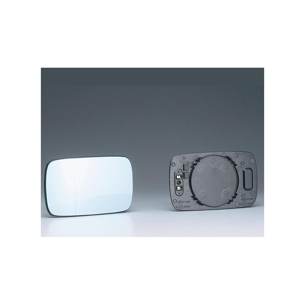 Compra CRISTAL RETROVISOR IZQUIERDO PLANO TÉRMICO AZUL BMW BMW E36 91-/E34 92- al mejor precio en todocarrocería.com