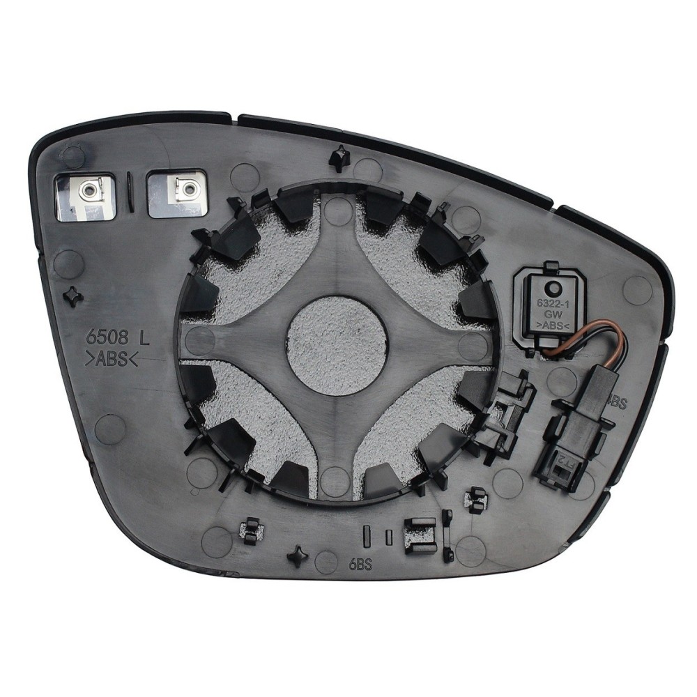 Compra CRISTAL RETROVISOR IZQUIERDO TÉRMICO CONVEXO C/ANGULO MUERTO 2+2PIN PEUGEOT PEUGEOT 508 2018.09- al mejor precio en todoc