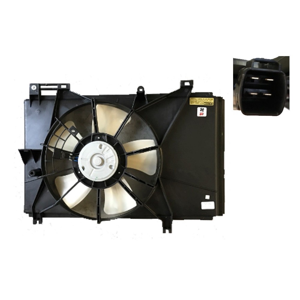 Compra ELECTROVENTILADOR MAZDA MAZDA 2 2007.10- 1.3/1.5 al mejor precio en todocarrocería.com