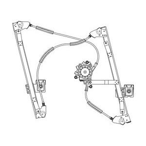 Achetez LEVAGE DE VITRE ÉLECTRIQUE AVANT DROIT (SANS MOTEUR) PEUGEOT FIAT SCUDO/JUMPY 07- au meilleur prix sur todocarrocería.co