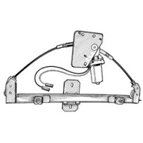 Compra ELEVALUNAS ELÉCTRICO TRASERO DERECHO RENAULT RENAULT MEGANE 96-02 al mejor precio en todocarrocería.com