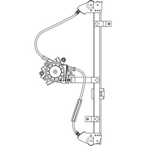 Compra ELEVALUNAS ELÉCTRICO TRASERO DERECHO (S/MOTOR) AUDI AUDI A6 04- al mejor precio en todocarrocería.com
