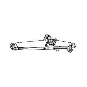 Compra ELEVALUNAS ELÉCTRICO TRASERO DERECHO (S/MOTOR) MERCEDES MERCEDES W210 96- al mejor precio en todocarrocería.com