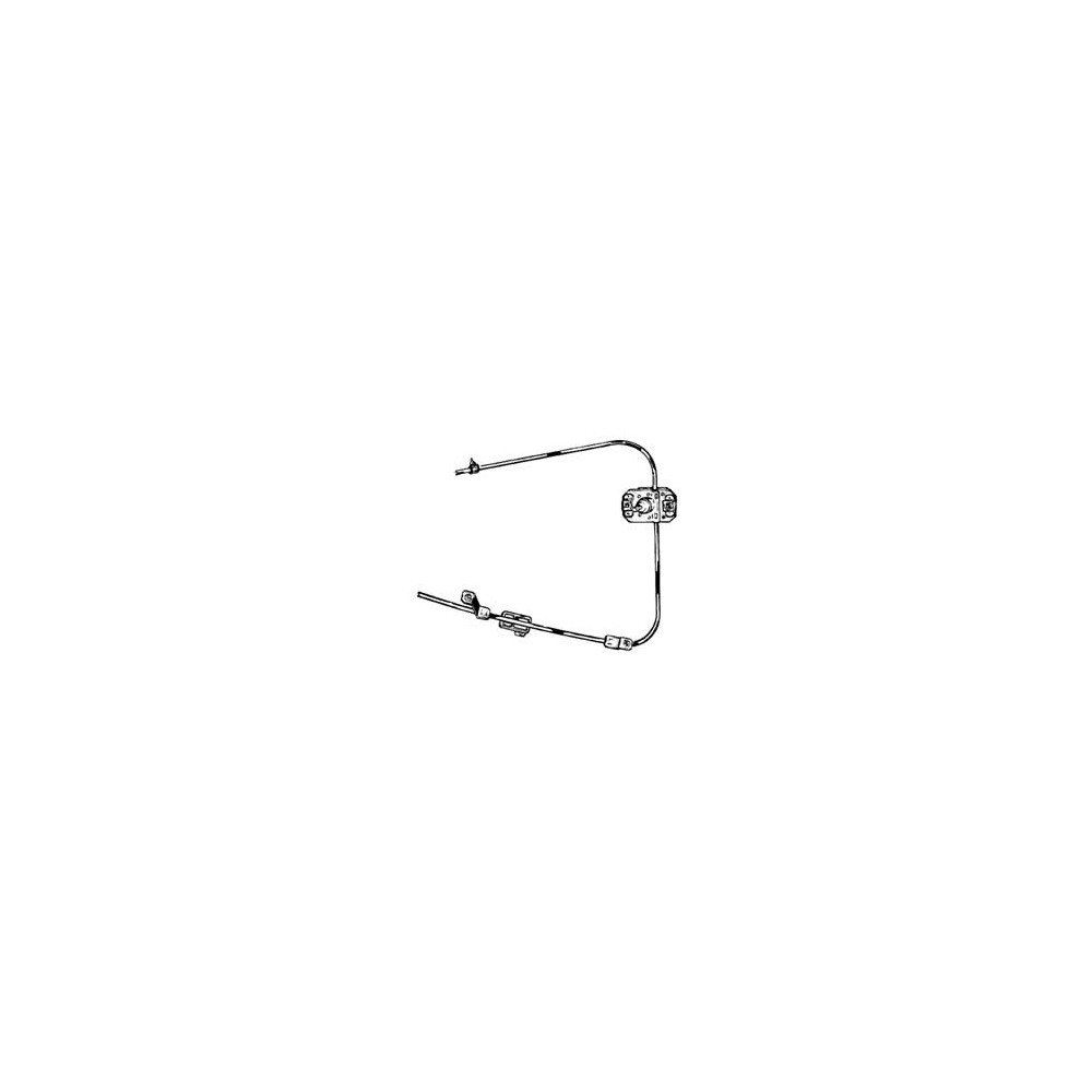 Compra ELEVALUNAS MANUAL DELANTERO DERECHO IVECO IVECO DAILY 90- al mejor precio en todocarrocería.com