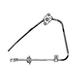 Compra ELEVALUNAS MANUAL DELANTERO IZQUIERDO FIAT FIAT PANDA 86- al mejor precio en todocarrocería.com