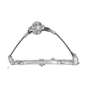 Achetez LEVE-VITRE MANUEL AVANT GAUCHE FIAT FIAT PANDA 03- au meilleur prix sur todocarrocería.com.