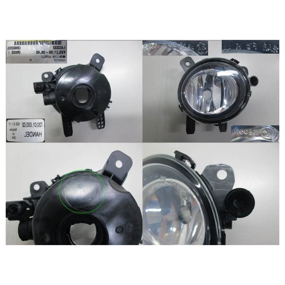 Compra FARO ANTINIEBLA DERECHO(H8) BMW BMW S/3 F30/S/1 F20/21 12- al mejor precio en todocarrocería.com