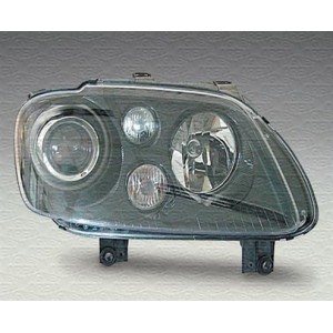 Compra FARO DERECHO ARO NEGRO MAGNETI MARELLI (H7/H7) VW VW TOURAN 03- al mejor precio en todocarrocería.com