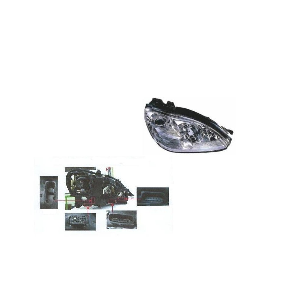 Compra FARO DERECHO ELÉCTRICO (HID/H7)(3TO) MERCEDES MERCEDES W220 02- al mejor precio en todocarrocería.com