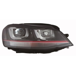 Compra FARO DERECHO ELÉCTRICO CON MOTOR I/NEGRO (D3S/H7)(GTI) VW VW GOLF VII 13- al mejor precio en todocarrocería.com