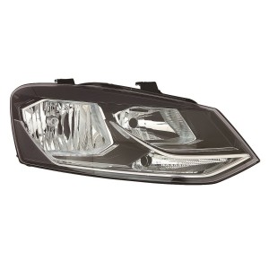 Compra FARO DERECHO ELÉCTRICO CON MOTOR I/NEGRO (H7/H7) VW VW POLO 14- al mejor precio en todocarrocería.com