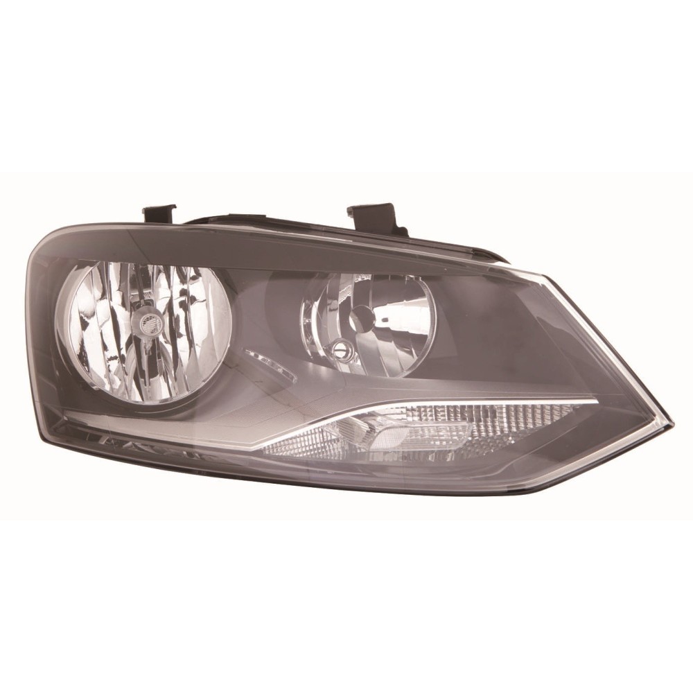 Compra FARO DERECHO ELÉCTRICO CON MOTOR I/NEGRO (H7/H7)(T/HELLA) VW VW POLO 09- al mejor precio en todocarrocería.com
