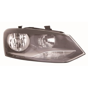 Compra FARO DERECHO ELÉCTRICO CON MOTOR I/NEGRO (H7/H7)(T/HELLA) VW VW POLO 09- al mejor precio en todocarrocería.com