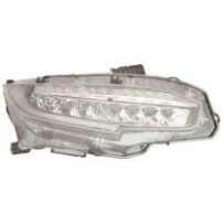 Compra FARO DERECHO ELÉCTRICO CON MOTOR I/NEGRO (LED) HONDA HONDA CIVIC 17- al mejor precio en todocarrocería.com