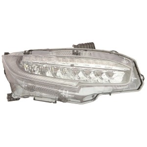 Compra FARO DERECHO ELÉCTRICO CON MOTOR I/NEGRO (LED) HONDA HONDA CIVIC 17- al mejor precio en todocarrocería.com