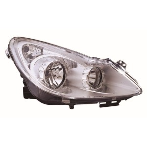 Compra FARO DERECHO ELÉCTRICO I/CROMADO OPEL OPEL CORSA 06- al mejor precio en todocarrocería.com