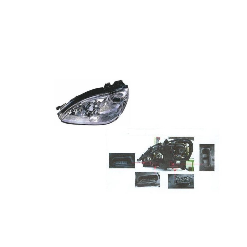 Achetez PHARE GAUCHE ÉLECTRIQUE (HID/H7)(3TO) MERCEDES MERCEDES W220 02- au meilleur prix sur todocarrocería.com