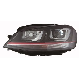 Achetez PHARE GAUCHE ÉLECTRIQUE AVEC MOTEUR I/NOIR (D3S/H7)(GTI) VW VW GOLF VII 13- au meilleur prix sur todocarrocería.com.