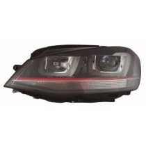 Compra FARO IZQUIERDO ELÉCTRICO CON MOTOR I/NEGRO (D3S/H7/H21W/LED) VW VW GOLF VII GTI 13- al mejor precio en todocarrocería.com