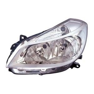 Compra FARO IZQUIERDO ELÉCTRICO I/CROMADO (H7/H7) RENAULT RENAULT CLIO 05- al mejor precio en todocarrocería.com
