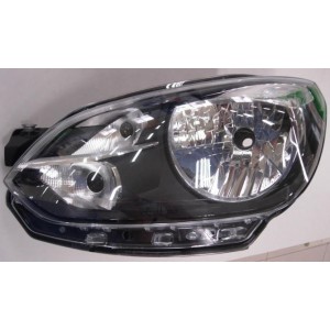 Compra FARO IZQUIERDO ELÉCTRICO INT/INFERIOR NEGRO (H4) VW VW UP 12- al mejor precio en todocarrocería.com