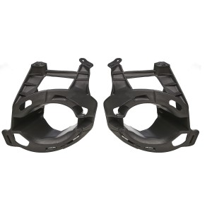 Achetez le KIT GRILLE DROITE/GAUCHE PARE-CHOCS AVANT AVEC TROU POUR ANTI-BROUILLARD RENAULT CLIO 09- au meilleur prix sur tod.