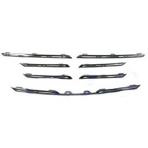 Achetez le KIT 7 MOULURES CHROMÉES GRILLE AVANT RENAULT RENAULT MEGANE 16- au meilleur prix sur todocarrocería.com.