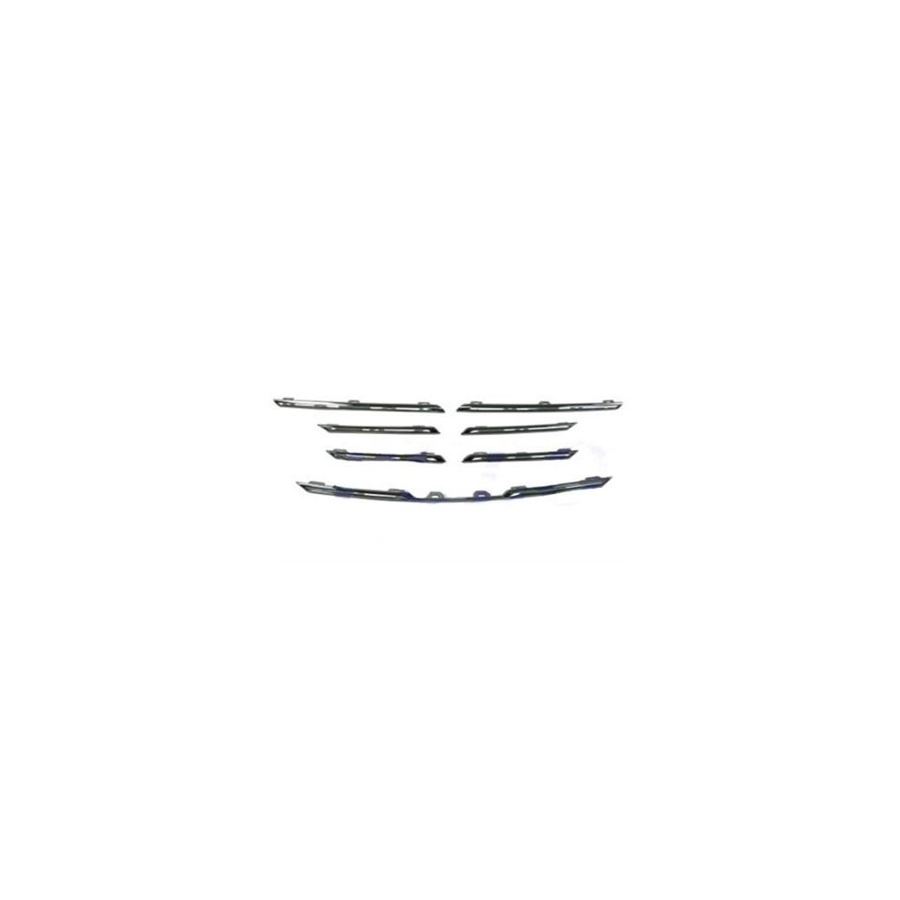 Achetez le KIT 7 MOULURES CHROMÉES GRILLE AVANT RENAULT RENAULT MEGANE 16- au meilleur prix sur todocarrocería.com.
