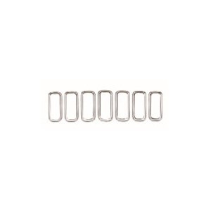Achetez le KIT DE CERCLES CHROMÉS GRILLE AVANT (7PCS) JEEP JEEP RENEGADE 2014.07- au meilleur prix sur todocarrocería.com.