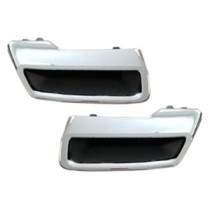 Compra KIT MOLDURAS CROMADOS INFERIOR PARAGOLPES TRASERO PEUGEOT PEUGEOT 3008/5008 2016.05- al mejor precio en todocarrocería.co