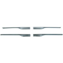 Compra KIT MOLDURAS REJILLA(4 PUERTAS) DACIA DACIA SANDERO/LOGAN 13- al mejor precio en todocarrocería.com