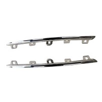 Achetez KIT(2PCS) MOULURES SUPÉRIEURES CHROMÉES GRILLE AVANT RENAULT RENAULT MEGANE 16- au meilleur prix sur todocarrocería.com.