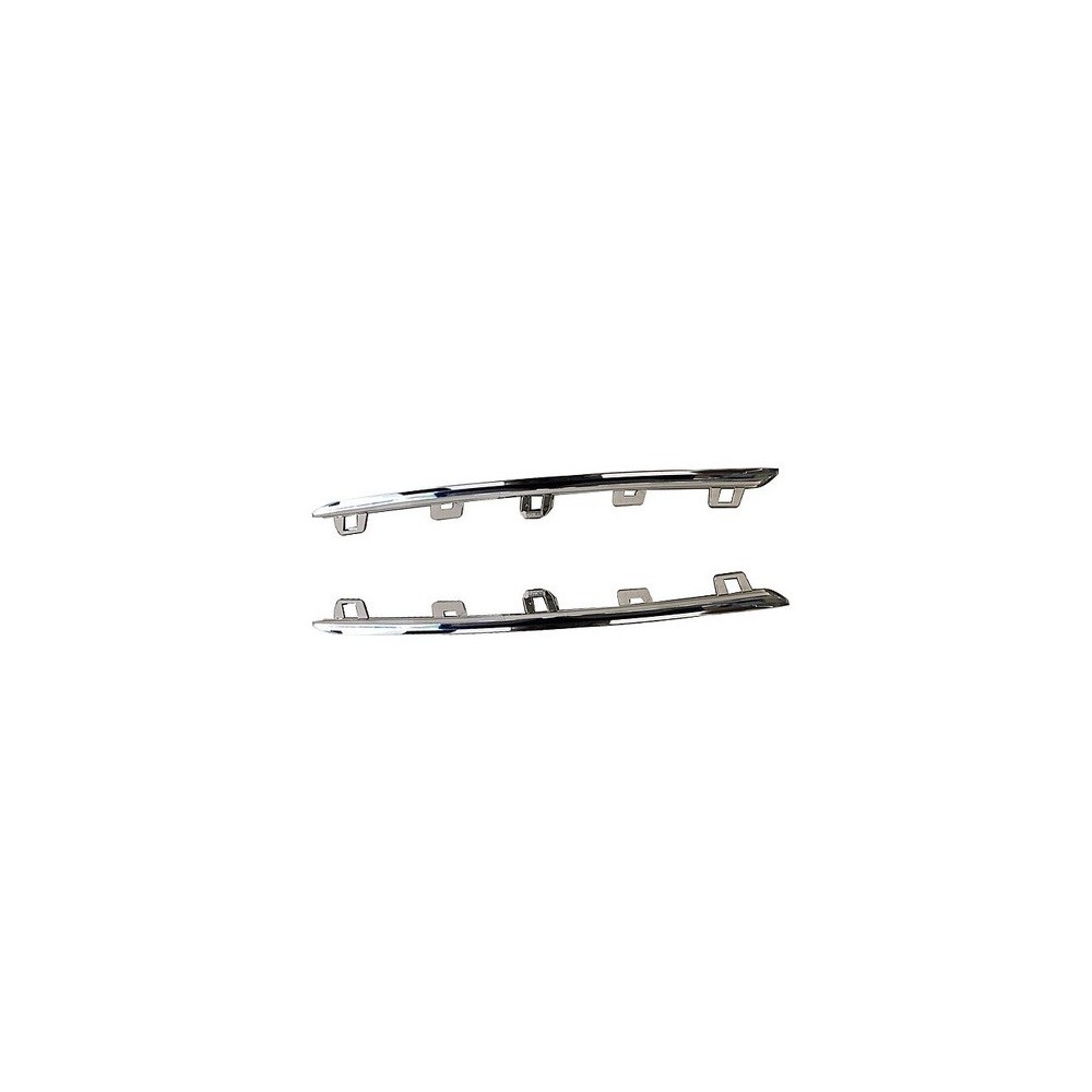 Compra KIT(2PCS) MOLDURAS SUPERIORES CROMADOS REJILLA DELANTERA RENAULT RENAULT MEGANE 16- al mejor precio en todocarrocería.com