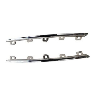 Achetez KIT(2PCS) MOULURES SUPÉRIEURES CHROMÉES GRILLE AVANT RENAULT RENAULT MEGANE 16- au meilleur prix sur todocarrocería.com.