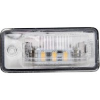 Achetez le KIT(DROIT/GAUCHE) FEU DE PLAQUE D'IMMATRICULATION(LED) AUDI AUDI A3/A4/A5/A6/A8/Q7 03- au meilleur prix sur todocarro