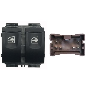 Achetez le LEVIER DE LEVAGE 2 BOUTONS 7 BROCHES CONNECTEUR MARRON RENAULT RENAULT CLIO 13- au meilleur prix sur todocarrocería.c