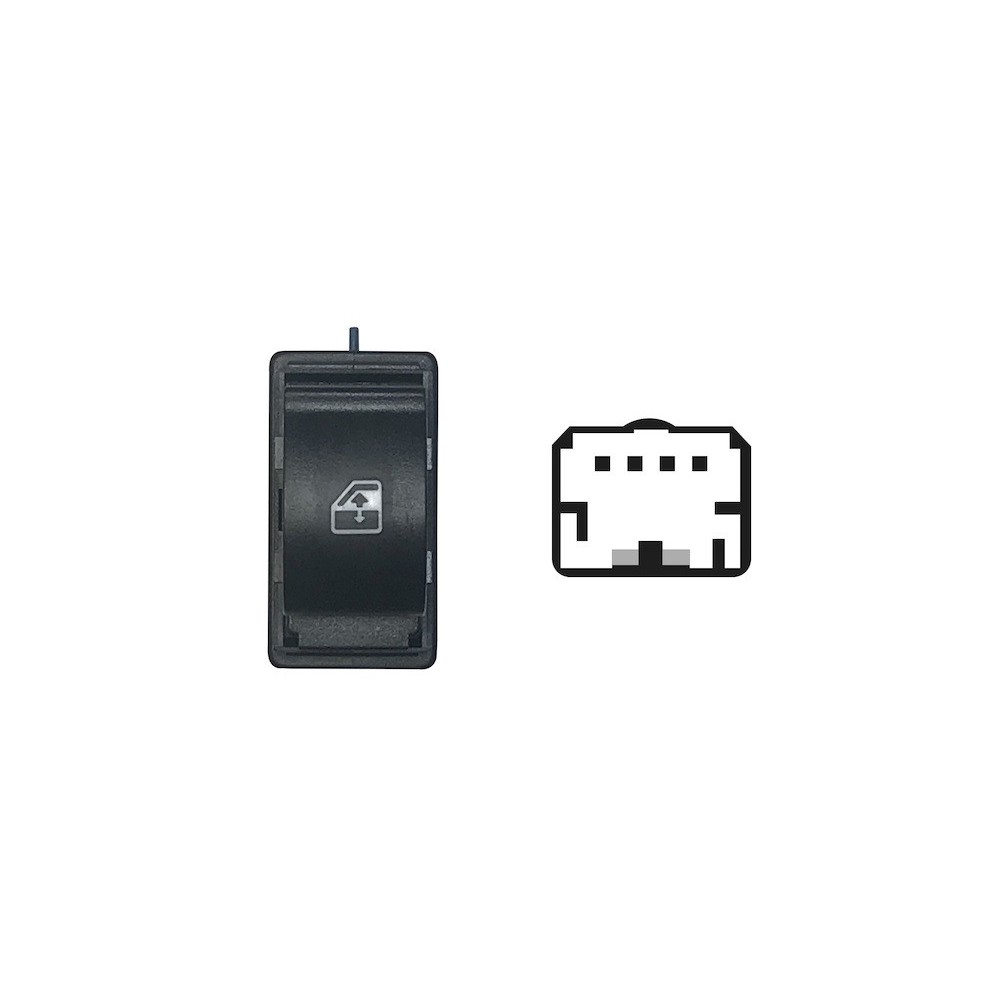 Achetez le LEVIER DE LEVAGE DE VITRE AVANT DROIT 4 BROCHES FIAT FIAT DOBLO 2010.02- au meilleur prix sur todocarrocería.com