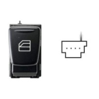 Compra MANDO ELEVALUNAS DELANTERO DERECHO 4 PINES SMART MCC SMART FORTWO 07- al mejor precio en todocarrocería.com