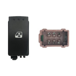 Compra MANDO ELEVALUNAS DELANTERO DERECHO 6PIN (FICHA CASTANHA) RENAULT RENAULT TRAFIC 01- al mejor precio en todocarrocería.com