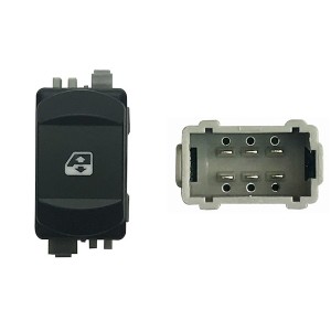Compra MANDO ELEVALUNAS DELANTERO DERECHO C/CONF 6PIN(FICHA GRIS) RENAULT RENAULT MEGANE 02- al mejor precio en todocarrocería.c