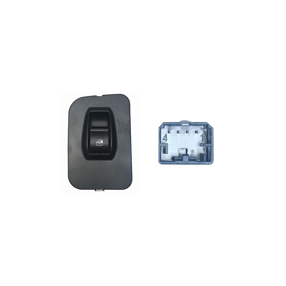 Compra MANDO ELEVALUNAS DELANTERO DERECHO(1 BOT)4 PINES CITROEN CITROEN NEMO/FIOR/BIP 08- al mejor precio en todocarrocería.com