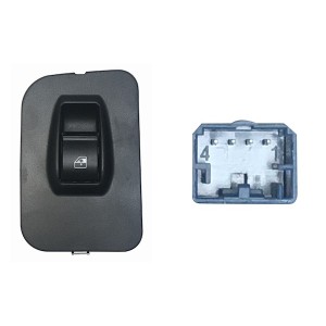 Compra MANDO ELEVALUNAS DELANTERO DERECHO(1 BOT)4 PINES CITROEN CITROEN NEMO/FIOR/BIP 08- al mejor precio en todocarrocería.com