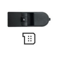 Achetez LEVIER DE LEVAGE DE VITRE AVANT DROIT (1 BOUTON) 6 BROCHES OPEL ASTRA/ZAFIRA 04- au meilleur prix sur todocarrocería.com
