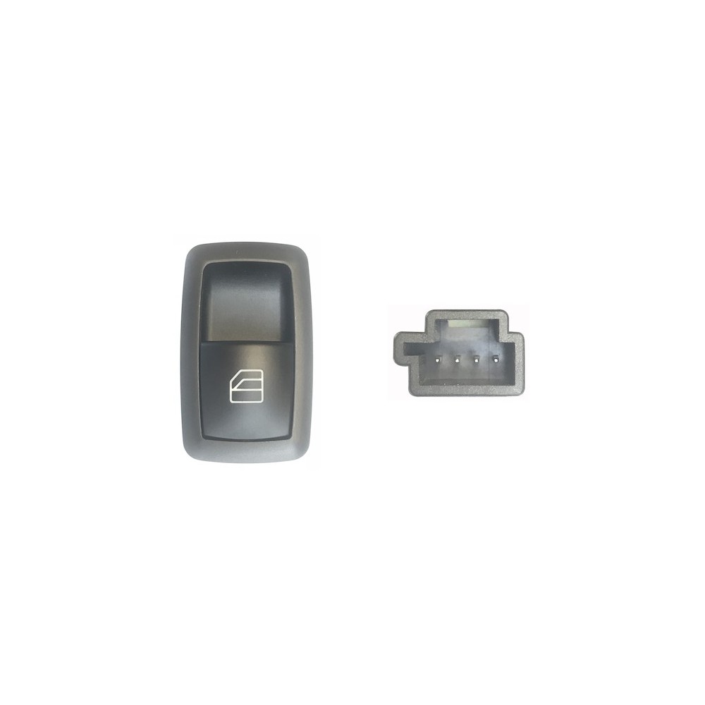 Compra MANDO ELEVALUNAS DELANTERO DERECHO+TRASERO DERECHO/IZQUIERDO(NEGRO/BLANCO)4 PINES MERCEDES MERCEDES A/B W169 04- al mejor