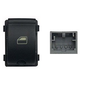 Compra MANDO ELEVALUNAS DELANTERO DERECHO+TRASERO DERECHO/IZQUIERDO(NEGRO/BLANCO)4 PINES SEAT AUDI A4/A5/EXEO 04- al mejor preci