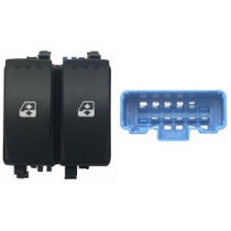 Compra MANDO ELEVALUNAS DELANTERO IZQUIERDO (2 BOT) 10 PIN (FICHA AZUL) RENAULT RENAULT MEGANE 06- al mejor precio en todocarroc