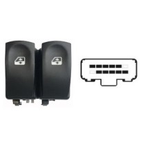 Compra MANDO ELEVALUNAS DELANTERO IZQUIERDO (2 BOT) 10PIN (FICHA BRANCA) RENAULT RENAULT CLIO 05- al mejor precio en todocarroce