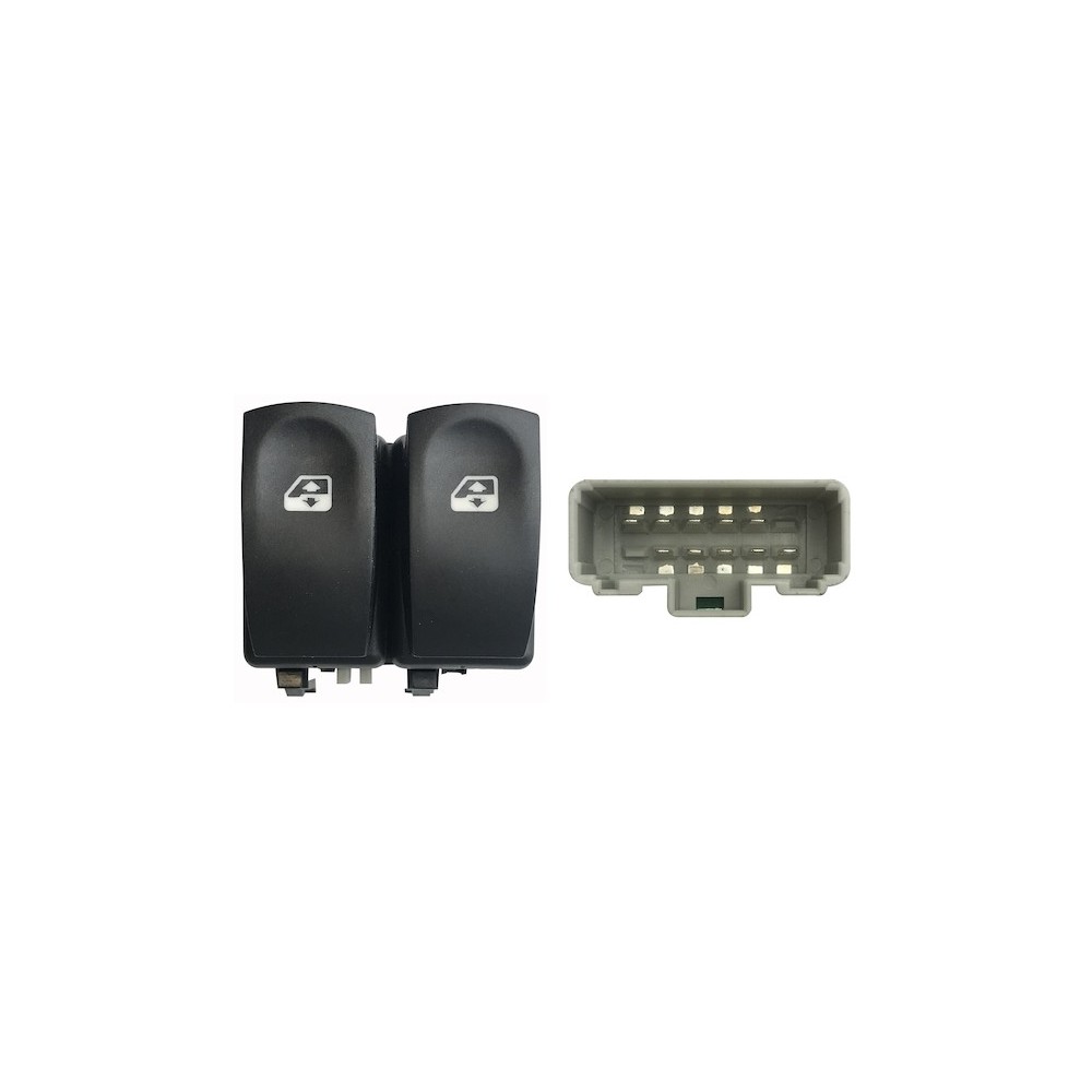 Achetez le LEVIER DE LEVAGE AVANT GAUCHE (2 BOUTONS) 10 BROCHES (CONNECTEUR GRIS) RENAULT RENAULT CLIO 05- au meilleur prix sur 