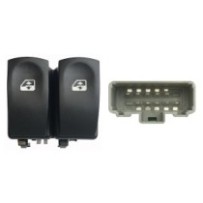 Achetez le LEVIER DE LEVAGE AVANT GAUCHE (2 BOUTONS) 10 BROCHES (CONNECTEUR GRIS) RENAULT RENAULT CLIO 05- au meilleur prix sur 