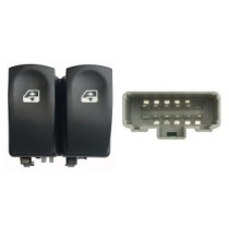 Compra MANDO ELEVALUNAS DELANTERO IZQUIERDO (2 BOT) 10PIN (FICHA GRIS) RENAULT RENAULT CLIO 05- al mejor precio en todocarrocerí